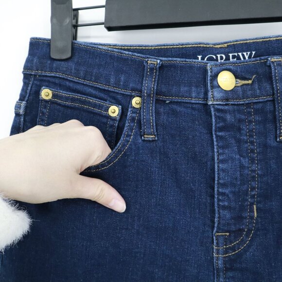 J. Crew 2003 Bootcut Jean Womens 26P Blue Classic Staple Modern Career NWOT - Picture 8 of 16